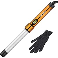 Bed Head Curlipops Clamp-Free Curling Wand, Orange/White, 1"