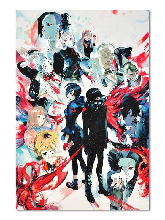 CoolChange Tokyo Ghoul Puzzle, 1000 Teile, Motiv: Ken Kaneki's Welt