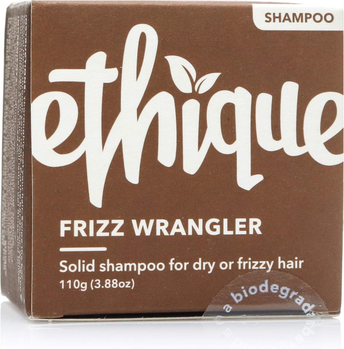 Ethique Frizz Wrangler Smoothing Solid Shampoo Bar for Dry & Damaged Hair (80 Washes) Vegan, Eco-Friendly, Plastic-Free, Cruelty-Free - Image 3