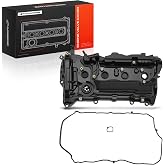 A-Premium Engine Valve Cover with Gasket | Fits Honda Accord 2013-2017, CR-V CRV 2015-2019, L4 2.4L Gas (K24W1), Replace # 12310RDFA01 123105A2A01