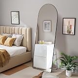 Warmiehomy Arched Full Length Mirror 165x60cm Floor Standing/Wall Hang view 8