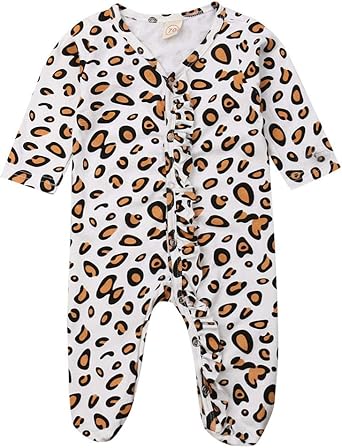 baby leopard pajamas