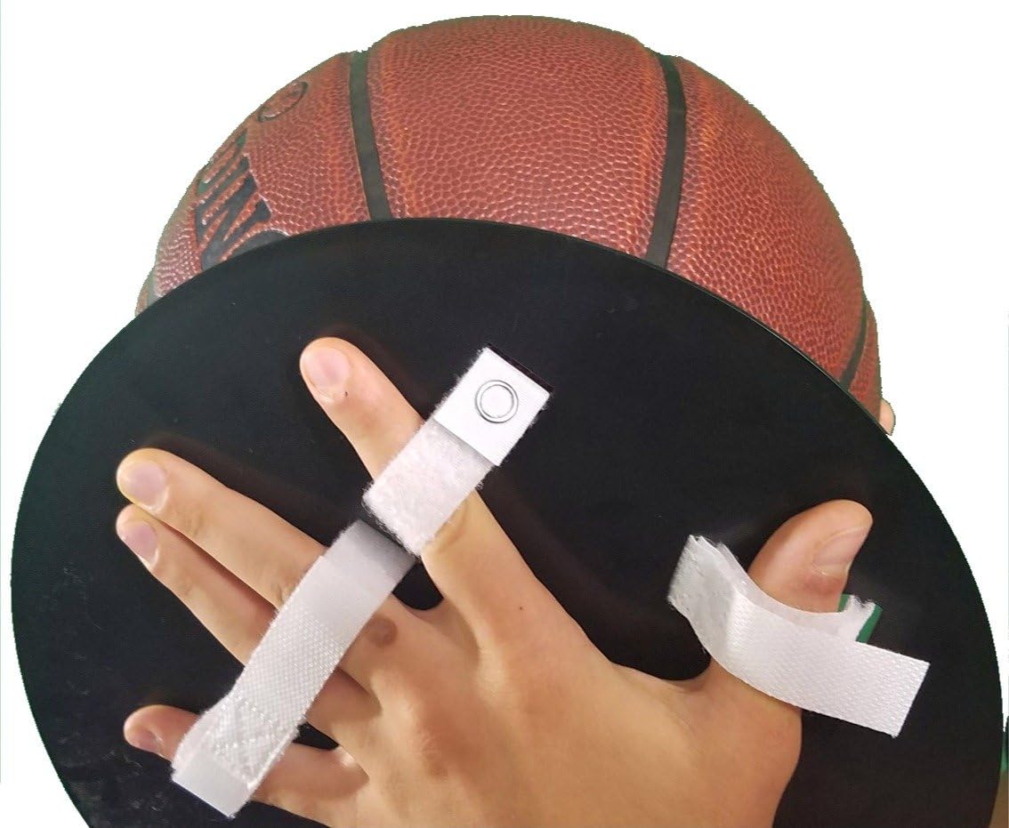 HoopsKing Off Hand Shooting Aid Smooth Shooter - Guide Hand Shot Training Aid - Develop Muscle Memory for A True One Handed Release - Develop a Pure Shot - Takes Away Off Hand from Shot โฆ