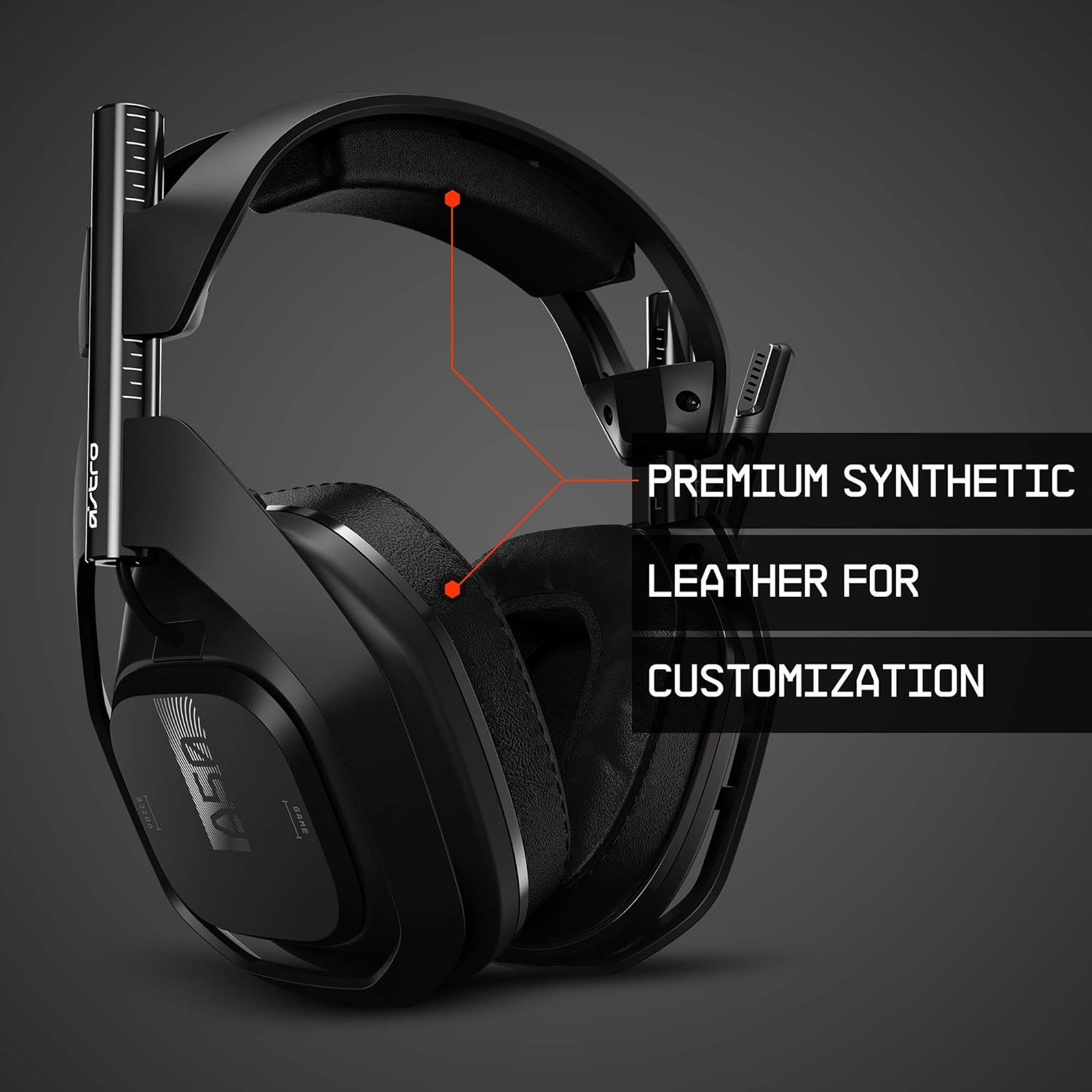 ASTRO Gaming A50 Wireless Mod Kit Gen 4 for Noise Isolation Black BigaMart
