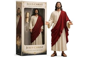 Jesus Christ Limited Collector’s Edition 1/6 Scale Figure, Faith-Based Spiritual Jesus Statue, Jesus. Christ Statue with Open