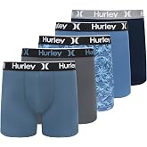 Hurley mens 5 Pack Stretch Boxer Briefs