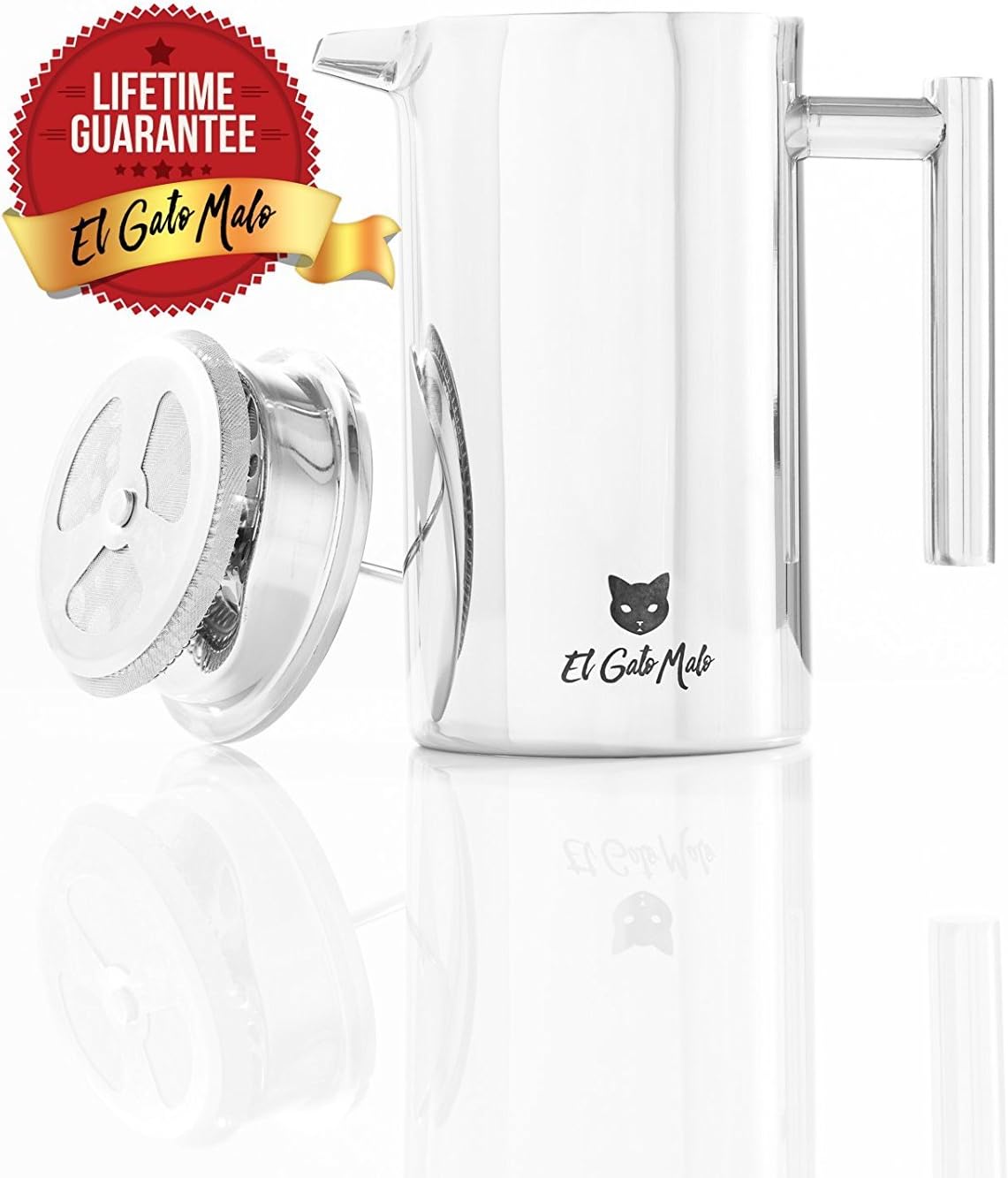 El Gato Malo Tovantoe Ruler Set of 7 Stainless Steel Measuring Spoons for Dry and Liquid Ingredients Silver, 53.23.5