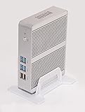 Kingdel WIN 10 Mini Desktop Computer, Fanless HTPC with Intel Celeron N3150 CPU Quad Core 2.08GHz, 4GB RAM, 64GB SSD, 2LAN, 2HDMI, 4USB 3.0, Wi-Fi