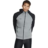 Speedo mens Sweatshirt Full Zip Hooded Jacket Team Warm Up