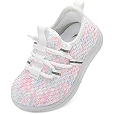 L-RUN Toddler Shoes Barefoot Boys Girls Wide Walking Shoes Kids Zero Drop Minimalist Slip on Tennis Sneakers Outdoor