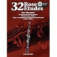 WF85 - 32 Rose Etudes for Clarinet Book