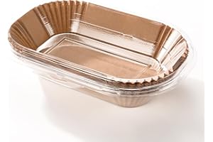 Fox Run Parchment Paper 9" x 5" Loaf Pan Liners, Set of 100 Food Grade Bread Baking Liners