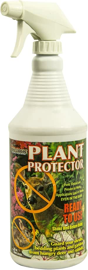 Amazon.com : Deer and Rabbit Repellent Garden Plant Protector Spray