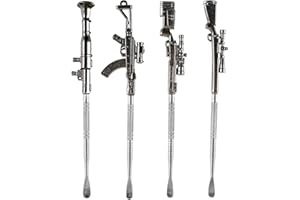 FSNJCZ 4Pcs Wax Carving Tool 6.3Inch Metal Wood Sculpting Tool Wood Carving Detail Tool for Wood Crafts (one)