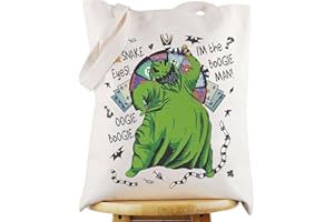 WZMPA Funny Boogie Man Tote Bag - Oogie Fans Gift Shoulder Bag Merch