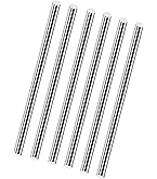 Uxcell 3mm X 300mm 304 Stainless Steel Round Rods - 10 Pieces For DIY Crafts