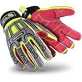 HexArmor Cut and Heat Resistant Impact Protection Work Gloves | Rig Lizard® Series 2028X | Large