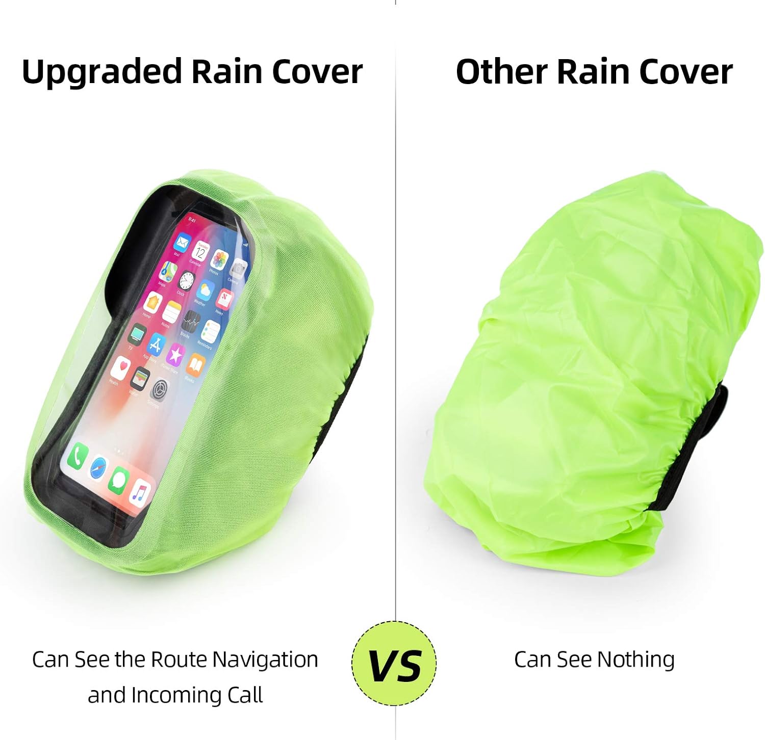 MOKFIRE Bike Phone Holder Bag Bicycle Phone Mount Waterproof Bag Bike Cell Phone Case Handlebar Bag Cycling Phone Pouch Front Frame Bag with TPU Touchscreen for iPhone xs Plus 11 12 pro max Below 6.5" : Sports & Outdoors