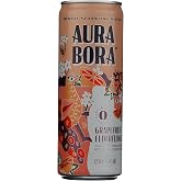 Aura Bora, Elderflower Grapefruit Sparkling Water, 12 Fl Oz, 12 Pack