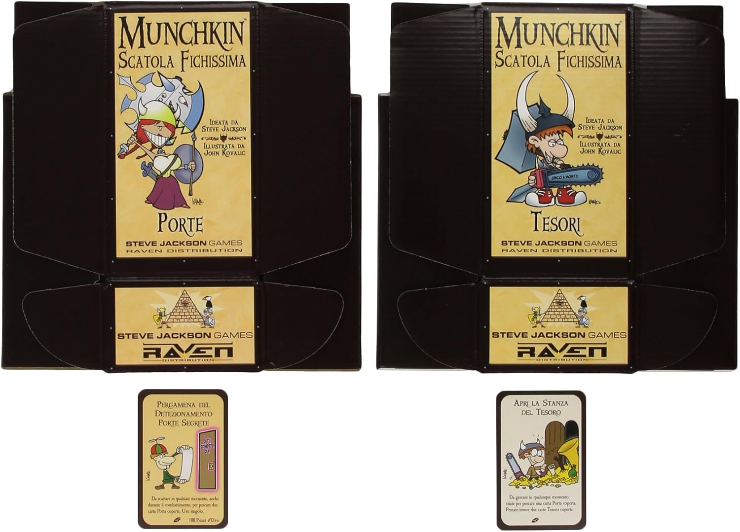 Raven Cuervo - Cajas de Munchkin Accesorios Muy Cool: Amazon.es: Juguetes y juegos