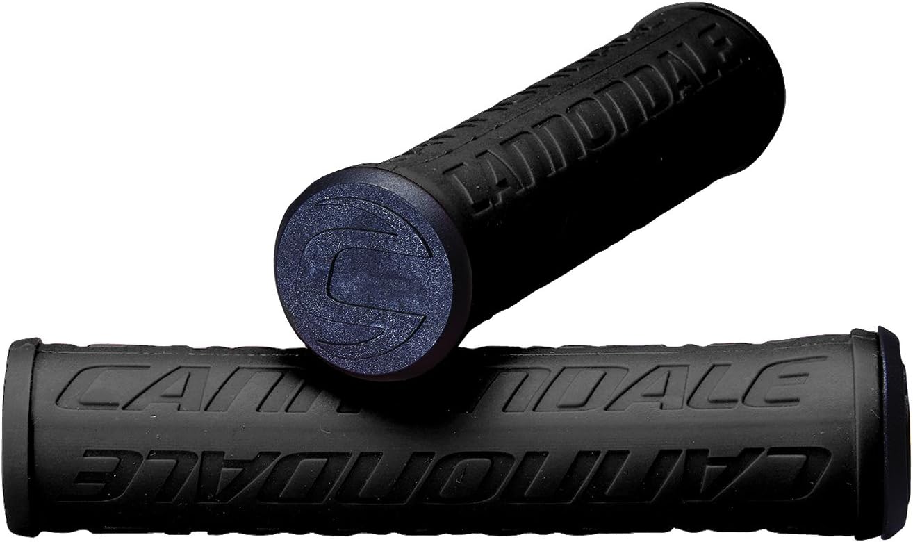 Cannondale Silicone Logo Bicycle Handlebar Grips (Black