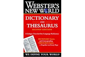 Webster's New World Dictionary And Thesaurus, 2nd Edition (paper Edition)