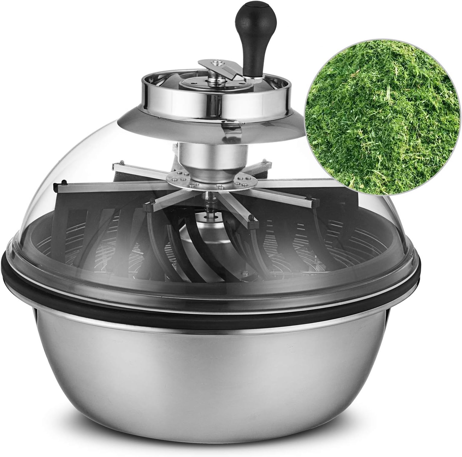 KITGARN 24 Inch Bowl Trimmer Manual Leaf Bowl Trimmer Hydroponic Pro Bowl Trimmer Leaf Bud Trim Reaper Cutter Twisted Spin Cut Plant Bud Flower(24 inch Bowl Trimmer)