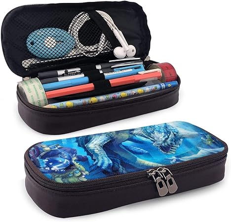 Pkluas Trousse A Crayons Monster Hunter Grande Capacite Durable Avec Double Fermeture Eclair Pour L Ecole Le Travail Le Bureau Cadeau 19 8 X 8 9 X 3 8 Cm Pkluas Trousse A Crayons Monster Hunter Grande Capacite Durable Avec Double Fermeture Eclair Pour L Ecole Le Travail Le Bureau Cadeau 19 8 X 8 9 X 3 8 Cm