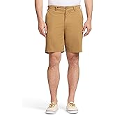 Izod Mens Saltwater 9.5" Flat Front Chino Short