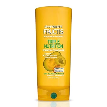 Garnier Fructis Triple Nutrition Conditioner, Dry to Very Dry Hair, 21 fl. oz.