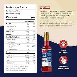 Torani Dragon Fruit Syrup for Drinks, Flavoring for
