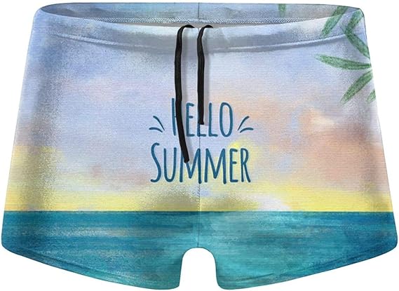 Amazon Co Jp 夏の海 水着 メンズ 競泳水着 ファッション 男性 スイムウェア 水泳 競泳用 フィットネス用 水泳パンツ 服 ファッション小物