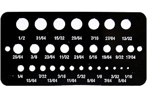 Century Drill & Tool 64120 Fractional Drill Gauge
