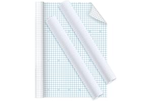 HONSIO 2 Pack Clear Contact Paper Roll 18in x 10ft Peel and Stick Self Adhesive Book Cover Protector for Books Crafts Windows