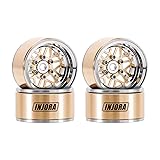 INJORA 1.0 Brass Aluminum Beadlock Wheels ModuWheel