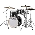 Yamaha Stage Custom Birch 3pc Bop Drum Shell Pack - 18" Kick, Raven Black
