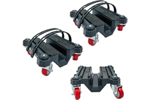 Caliber Rover 360 Snowmobile Dolly, Heavy-Duty Casters Hold 1,500 LBS, 3-Pack