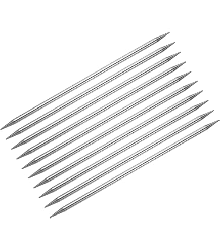 thumbnail image 2 of 5-35PCS 20CM Stainless Steel Knitting Needles Set 2-5MM Double Pointed Straight Knitting Needles For Sweaters Knitting Project I4232593079 2 of 9