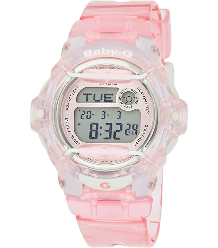 Amazon.com: Casio G-Shock Women's Baby-G Digital Watch, Black/Pink