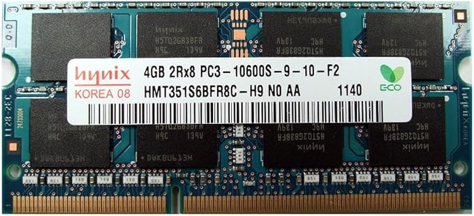 Hynix 4gb Ddr3 Pc3 1333mhz Non Ecc Unbuffered Cl9 1 5v Dual Ran At Amazon Com