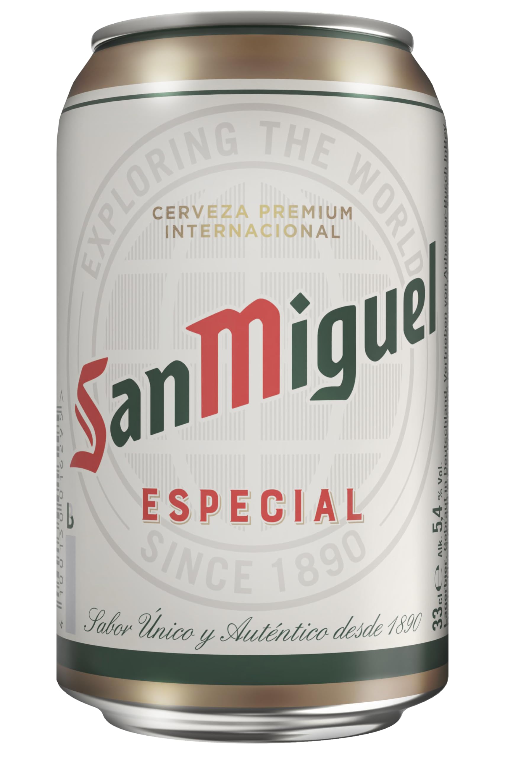 San Miguel Especial Dose 5+1 Gratis DPG Bierpaket, EINWEG (5+1 x 0.33l) (Packung mit 2) 2