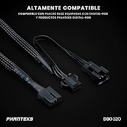 Phanteks PH-F120D30_DRGB_PWM_BK01_3P, Black