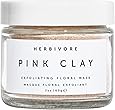 Herbivore Botanicals - All Natural Pink Clay Exfoliating Facial Mask