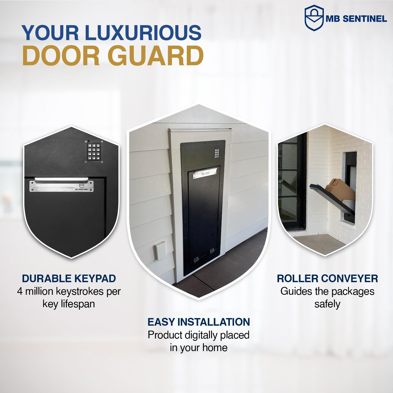 Mua MB SentinelĀ® Wall Mount Package Delivery with Electronic Keypad ...