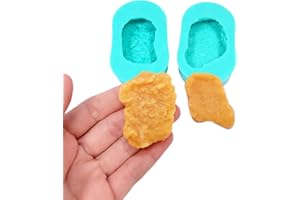 Realistic Chicken wing and nuggets - Nuggets (2molds) - wax melts mold chocolate cake | Soap | Candle | Mold for Wax | Mold f