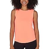 90 Degree By Reflex Women’s Workout Tank Top Sleeveless Moisture Wicking Athletic Muscle Shirt