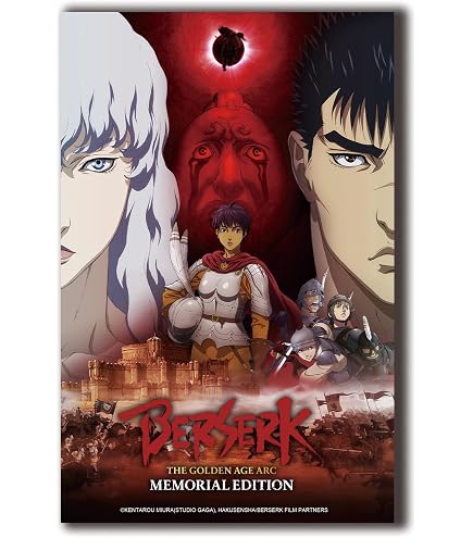 Amazon.com: Berserk Guts Griffith Dark Fantasy Anime HD Canvas