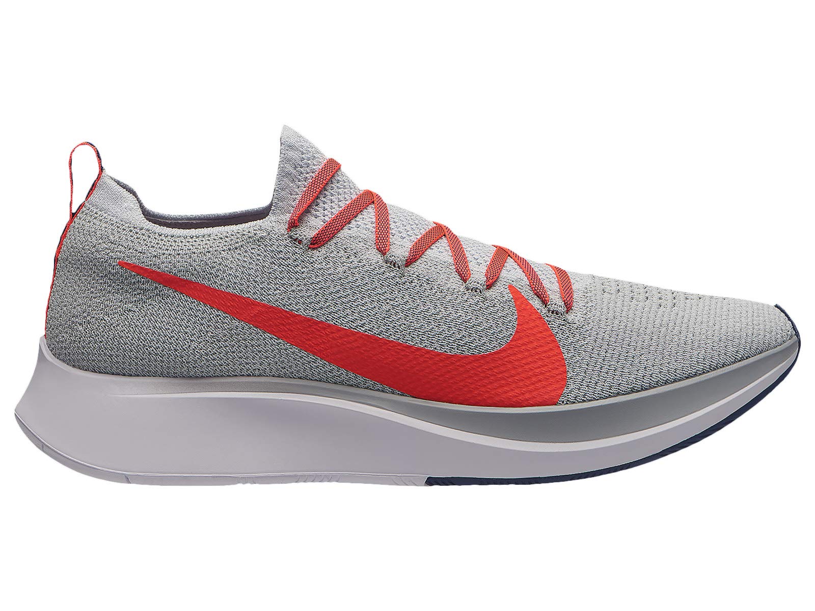 nike zoom fly flyknit pure platinum bright crimson