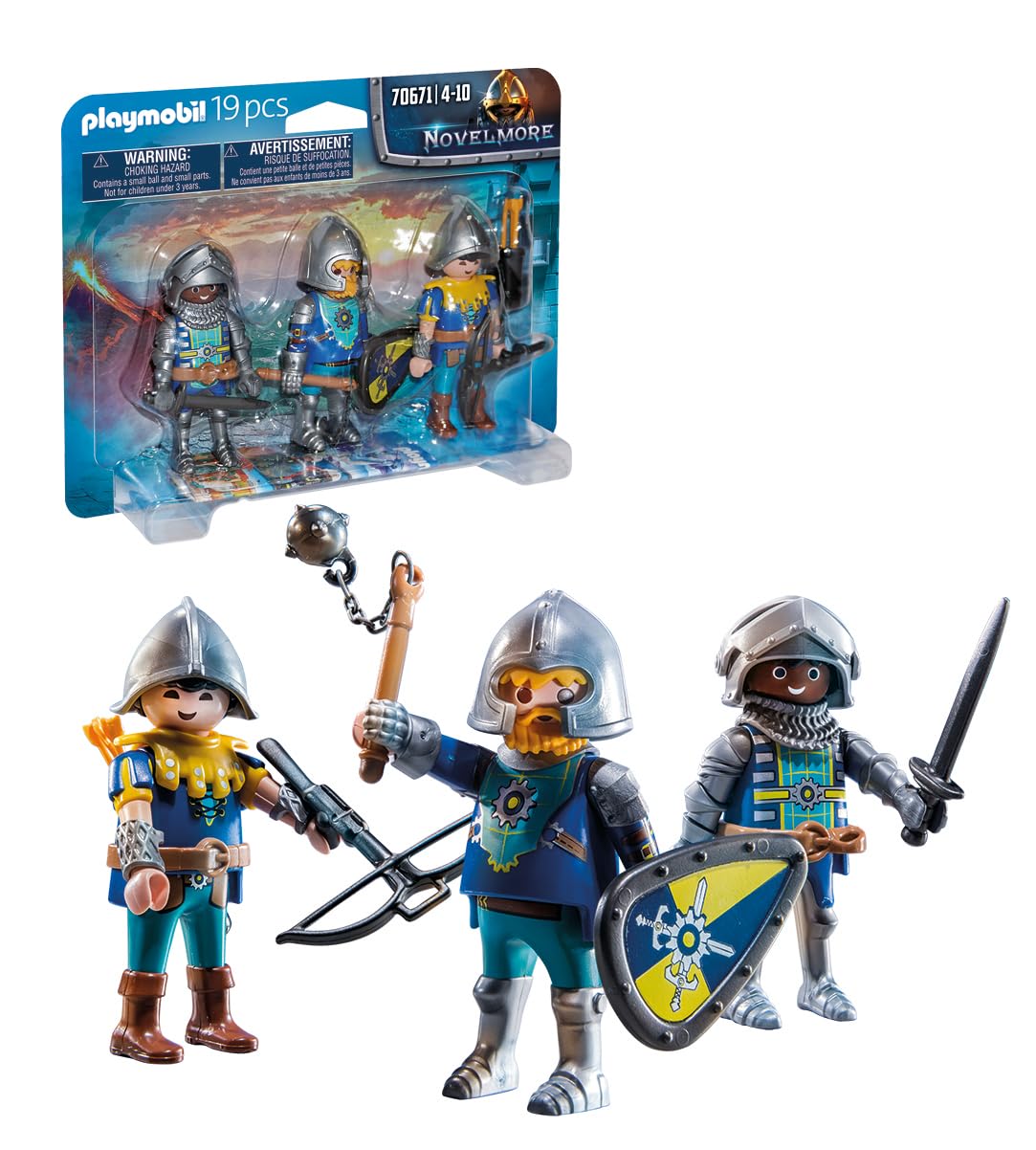 Playmobil Novelmore 70671 3 Figure Set Novemore-Knights