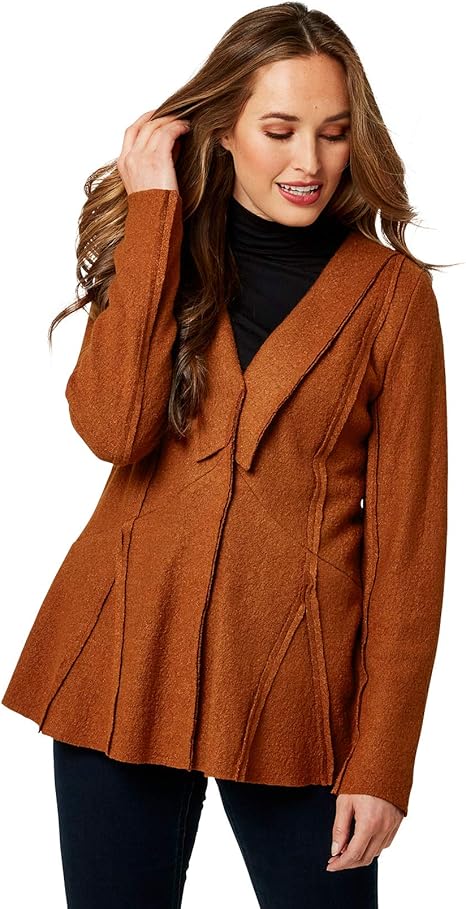 Amazon ジョー ブラウンズ Joe Browns レディース ウール ジャケット アウター 10 Uk オレンジ コート ジャケット 通販